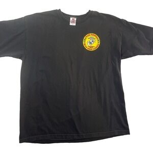 USMC Nam Phong MCAS Rose Garden TShirt Mens XL Black Vietnam War Memorial Tee